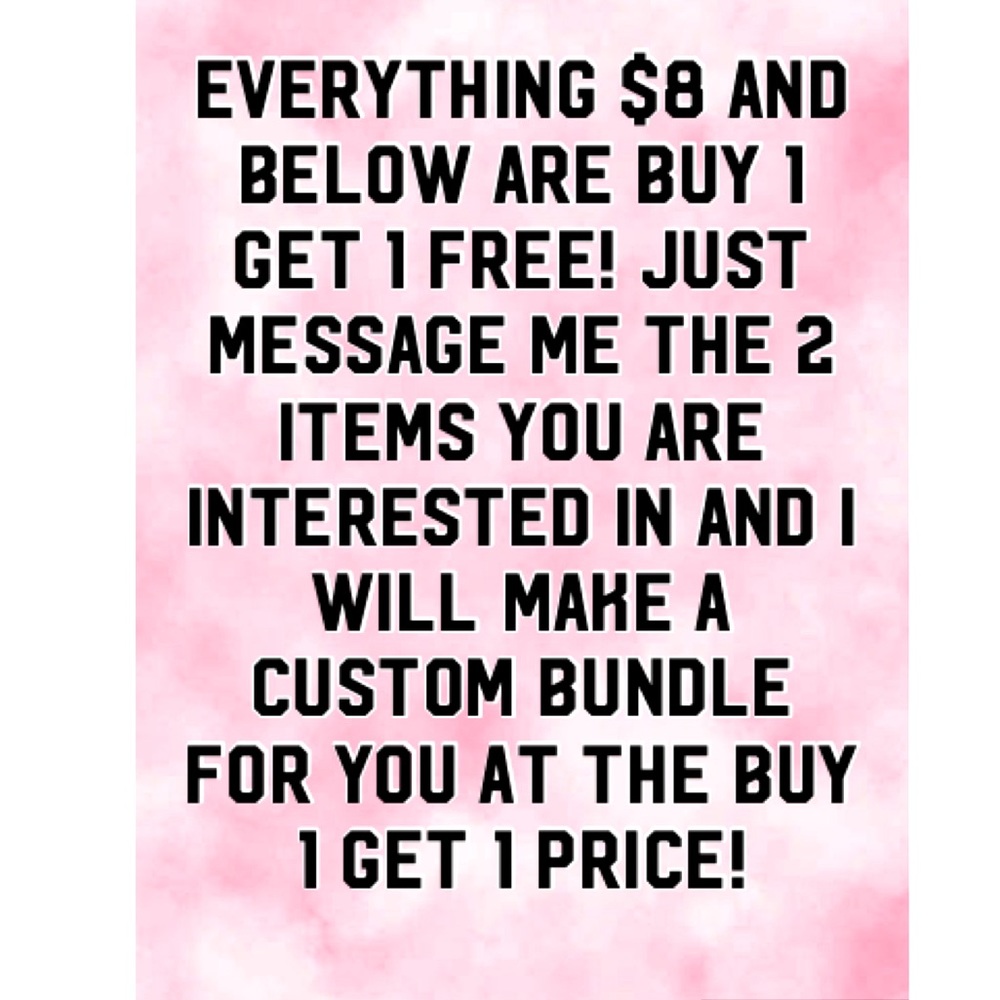 Closet Sale! But 1 get 1 Free!